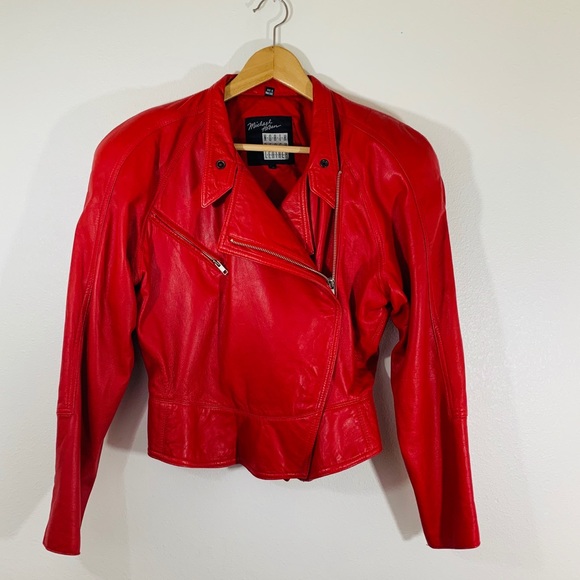 Michael Hoban Jackets & Blazers - VINTAGE LEATHER JACKET